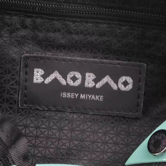 Auth BAOBAO ISSEYMIYAKE Handbag Tote Bag Green PVC - Picture 14 of 14